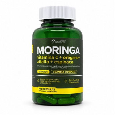Moringa Advance 🌿 Fórmula Completa de 100 Cápsulas